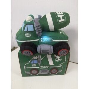 My Plush Toy Hess Truck Cement Truck Mixer 2021 Lights with Music Sounds In Box